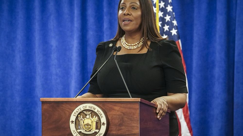 The Justice Department has subpoenaed New York Attorney General Letitia James as part of an investigation into whether she violated President Donald Trump’s civil rights.