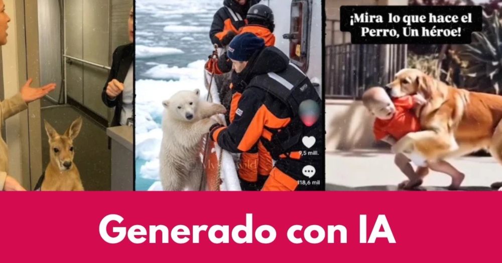 Circulan imágenes y videos de animales creados con Inteligencia Artificial (IA) que desinforman y alteran el conocimiento ecológico.