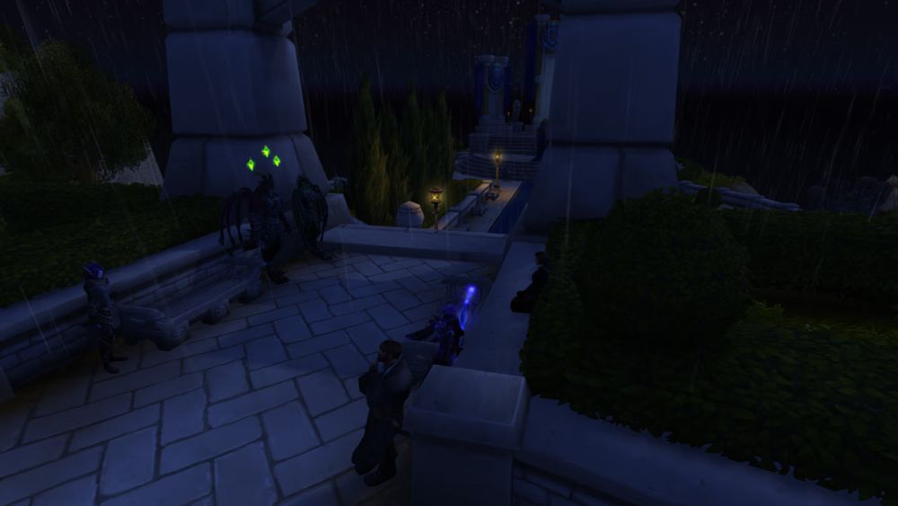 The Band / Guild decomposing in Stormwind on Argent Dawn EU.