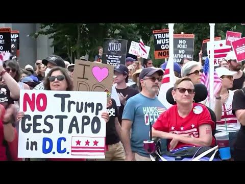 DC reacts to Trump takeover of city police | NBC4 Washington