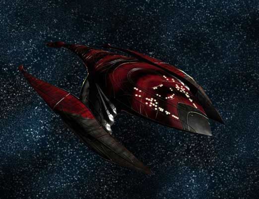 Talyn! Leviathan Hybrid Peacekeeper Gunship from Farscape