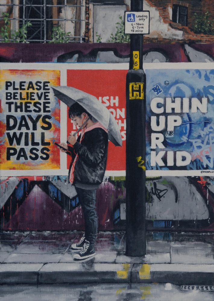 Chin Up R Kid, Northern Quarter 2022 Peter Davis 