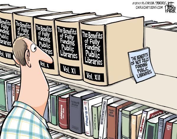 A preponderance of evidence in support of libraries. 