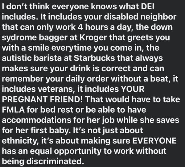 Explanation of D.E.I.