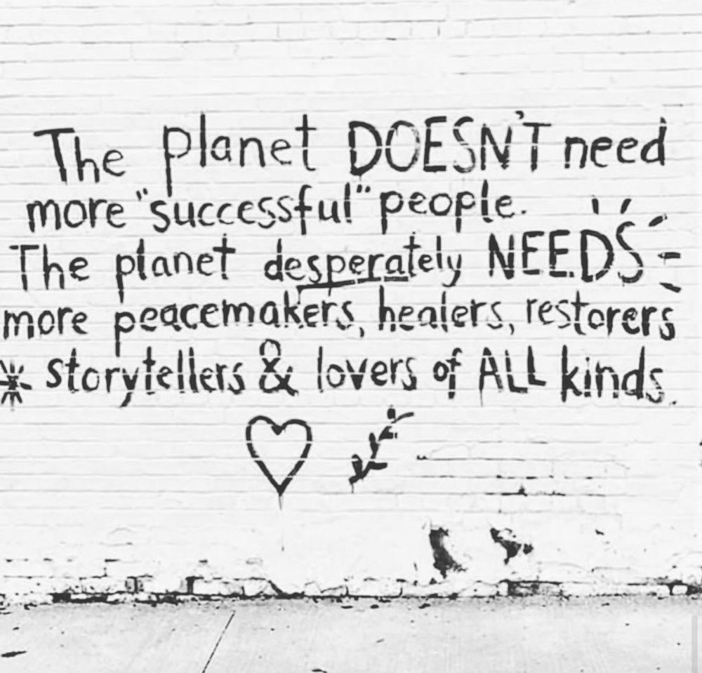 What this planet needs…