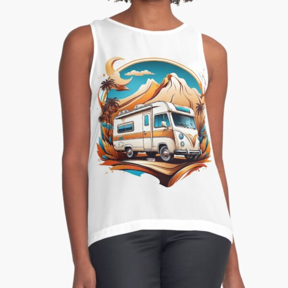 "Personalized Caravan Designs-2" Sleeveless Top for Sale by RMJ-Digi