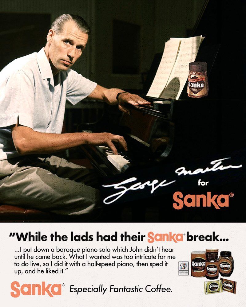 George Martin for Sanka Coffee