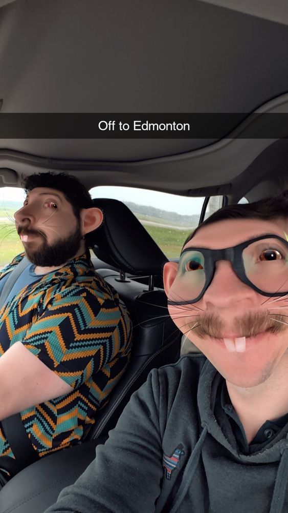 A rat filter of my partner and I