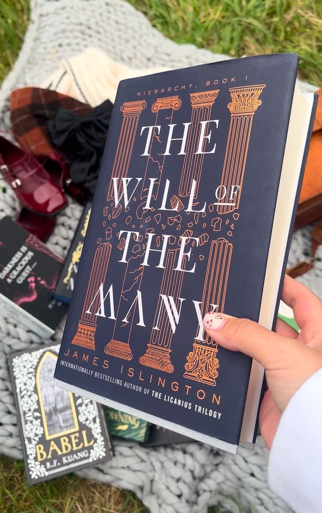 Photo of the book the will of the many by James Islington 