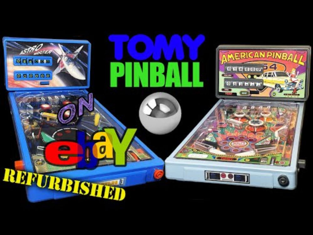 🎶 TOMY, Can You Fix Me? Restoring 3 Vintage TOMY Pinball Machines!