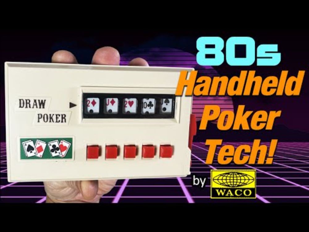 Restoring 80s Casino Fun! Inside Radio Shack’s Draw Poker!