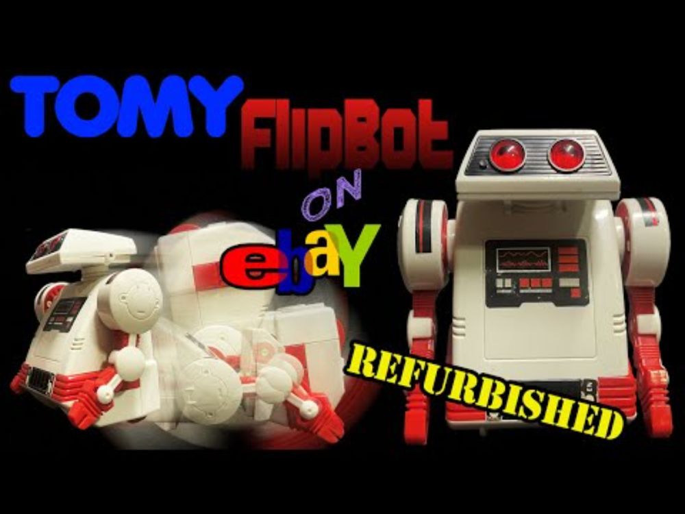 TOMY FlipBot: The Least Desired Robot? Full Refurb & on ebay!