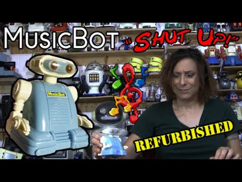 MusicBot: Possibly the Most Annoying Toy Robot Ever Made (Playtime Productions, 1980s)