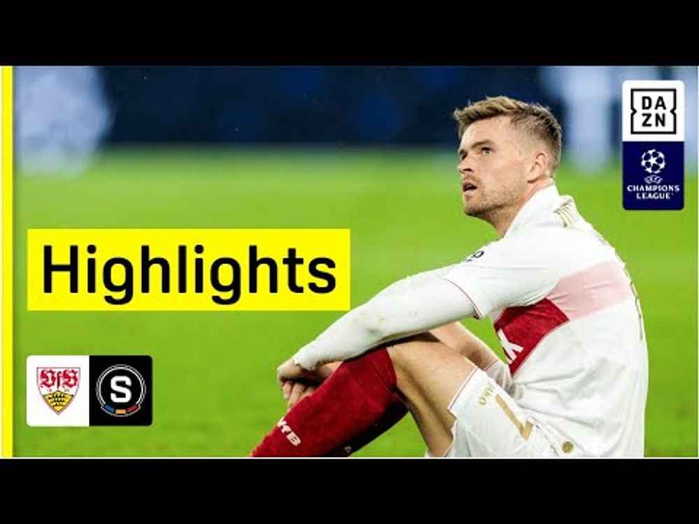 VfB Stuttgart – Sparta Prag | UEFA Champions League | DAZN Highlights