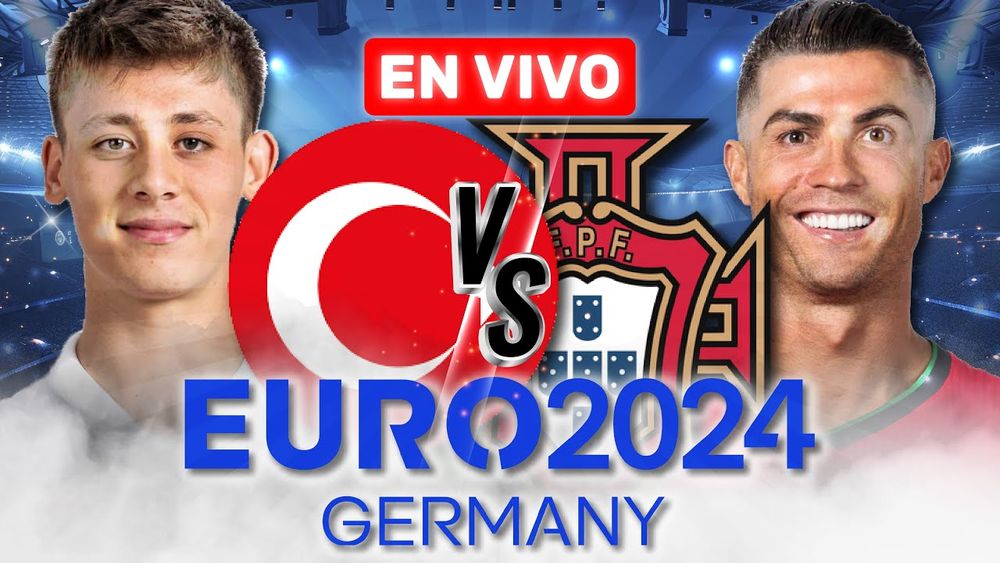 TURQUÍA vs PORTUGAL 🔴 EN VIVO | JORNADA 2 – GRUPO F – EURO 2024 | 🎙️ ¡NARRACIÓN TOP!