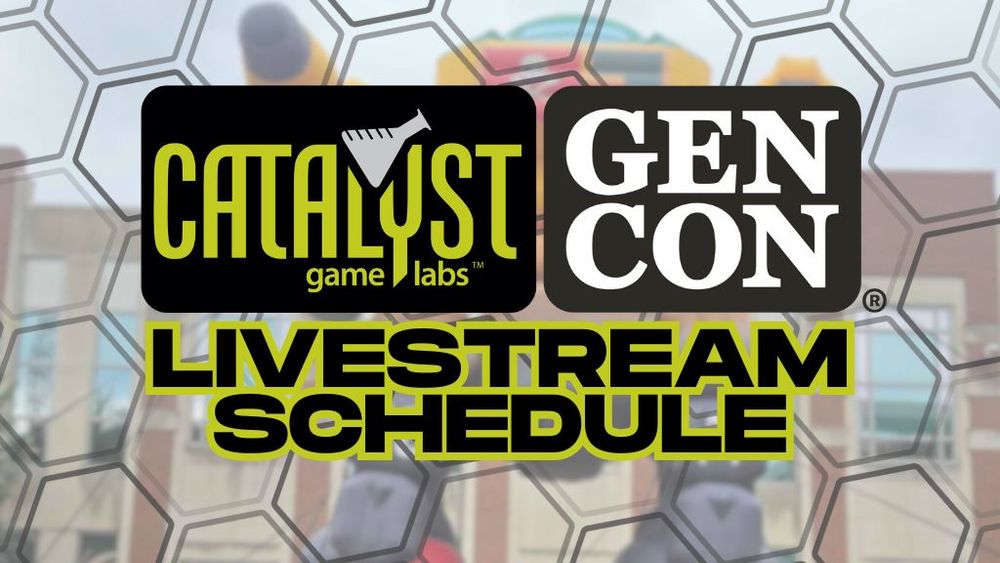 Check out the livestream schedule to make sure you don't miss out on any of the Gen Con action!