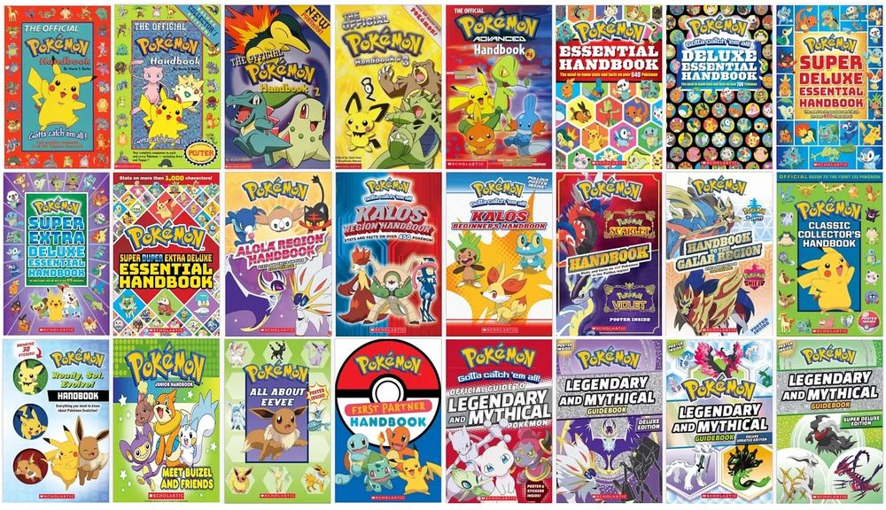 Pokemon book covers
