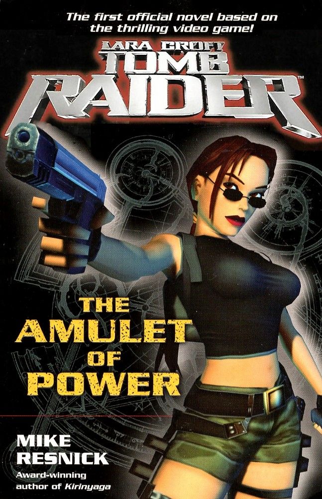 Book cover: TOMB RAIDER: THE AMULET OF POWER