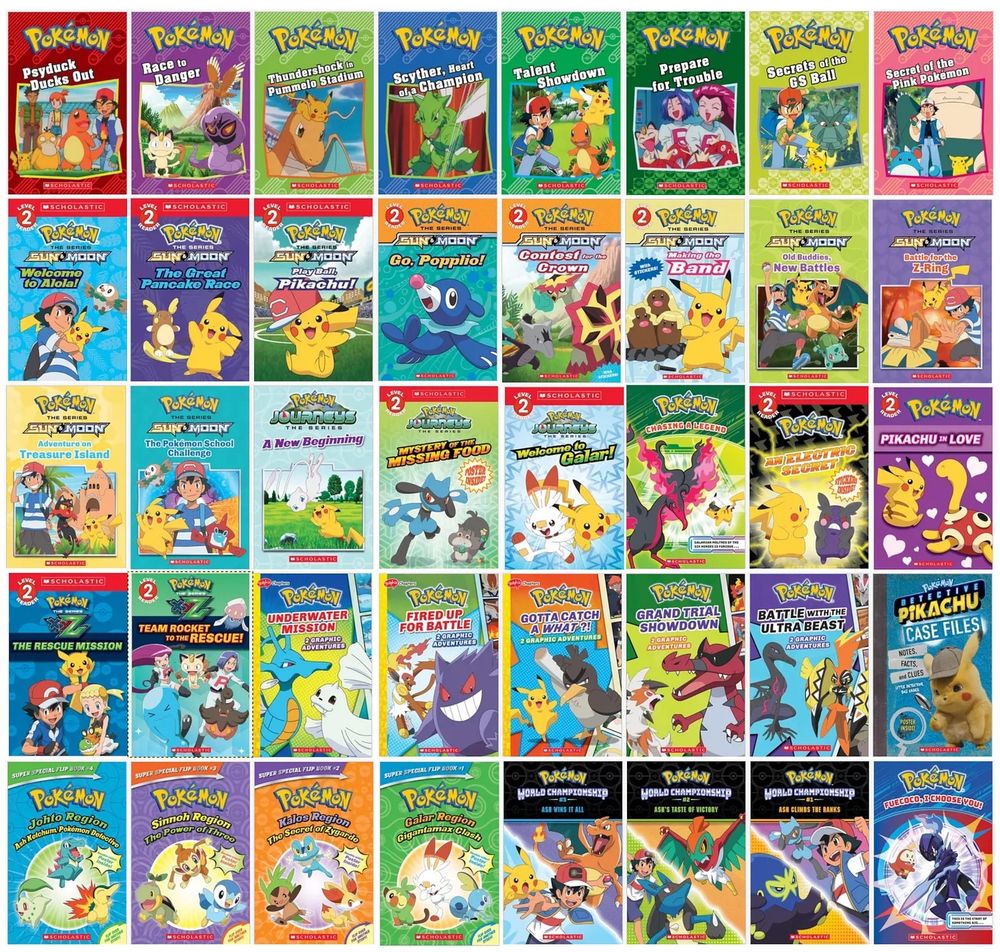 Pokemon book covers