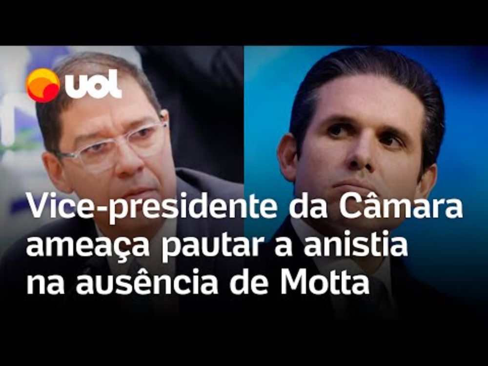 Deputado bolsonarista ameaça Motta e diz que colocará anistia em votação se presidente sair do país