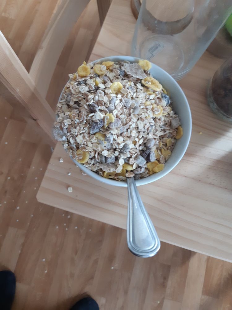 The entire muesli
