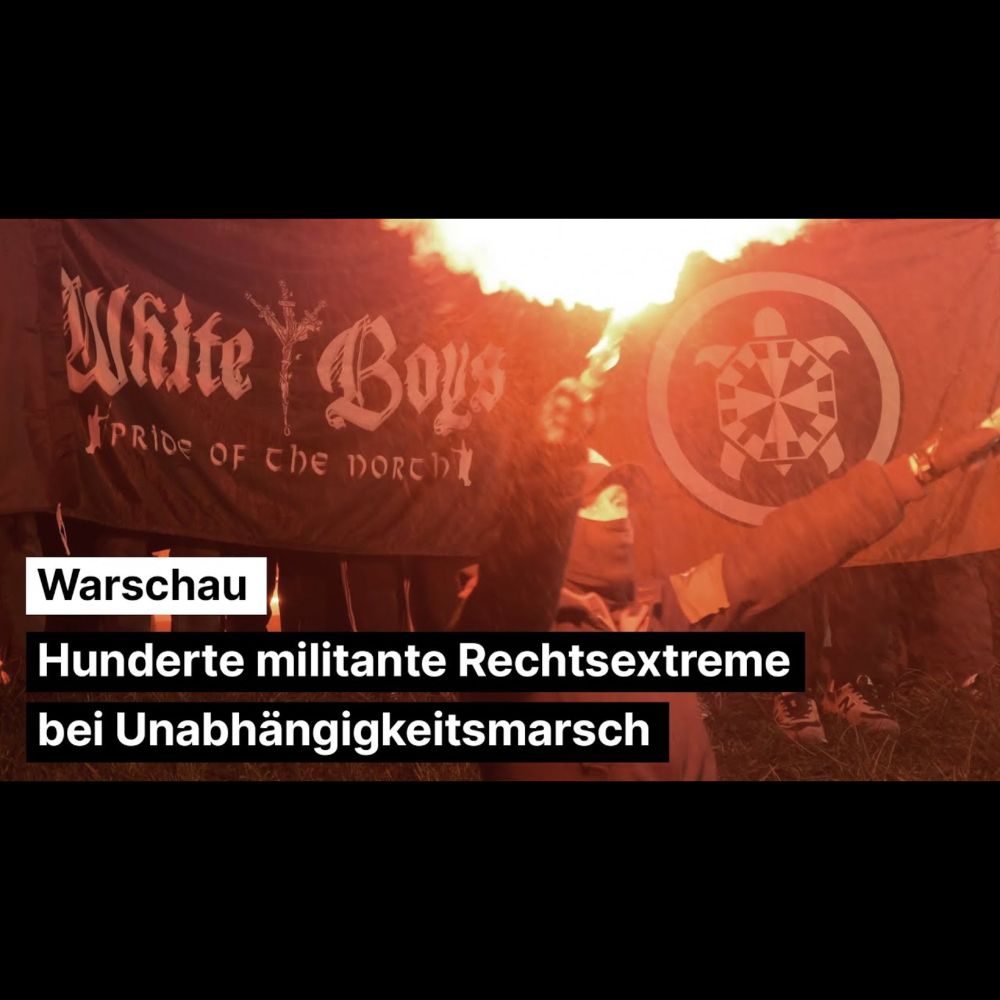 Hunderte militante Rechtsextreme bei Unabhängigkeitsmarsch in Warschau