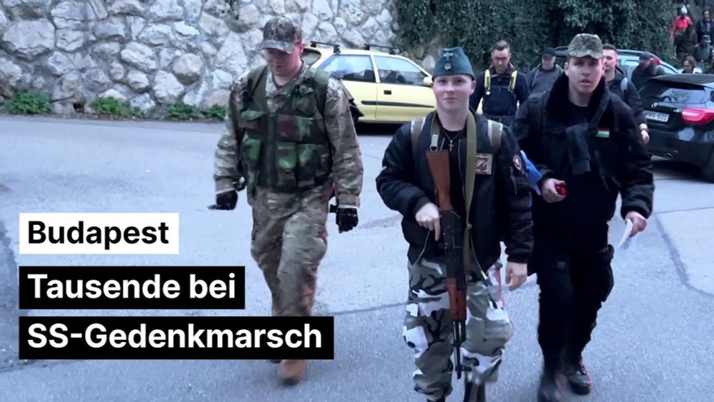 Tausende bei Waffen-SS-Gedenkmarsch in Budapest