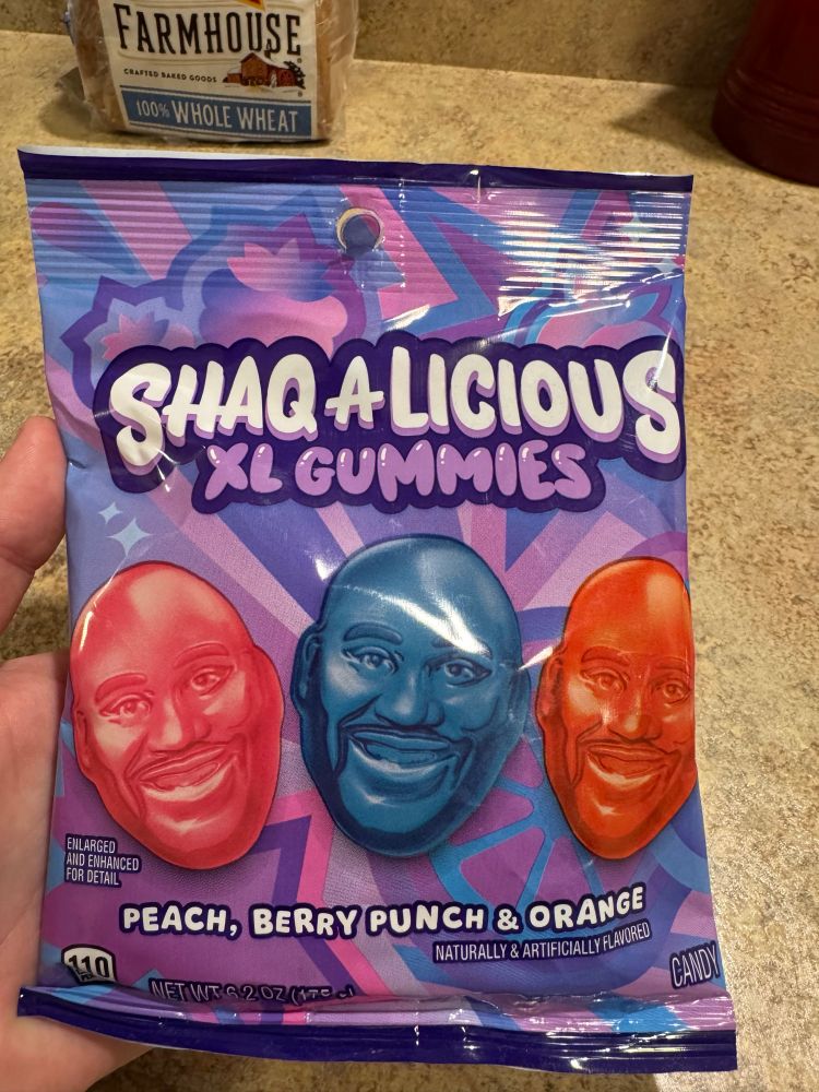 Photo of Shaq-a-Licious XL gummies 