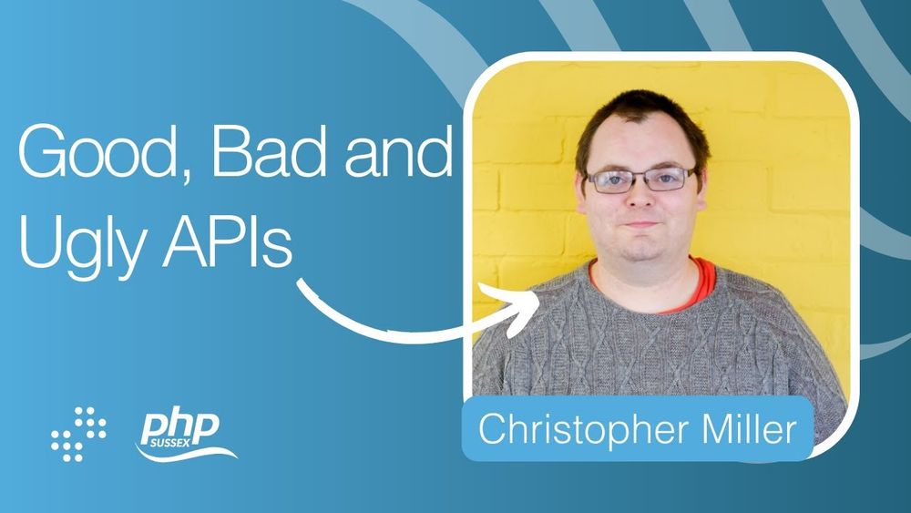 The 200, the 400 and the 418 of APIS | PHP Sussex - YouTube