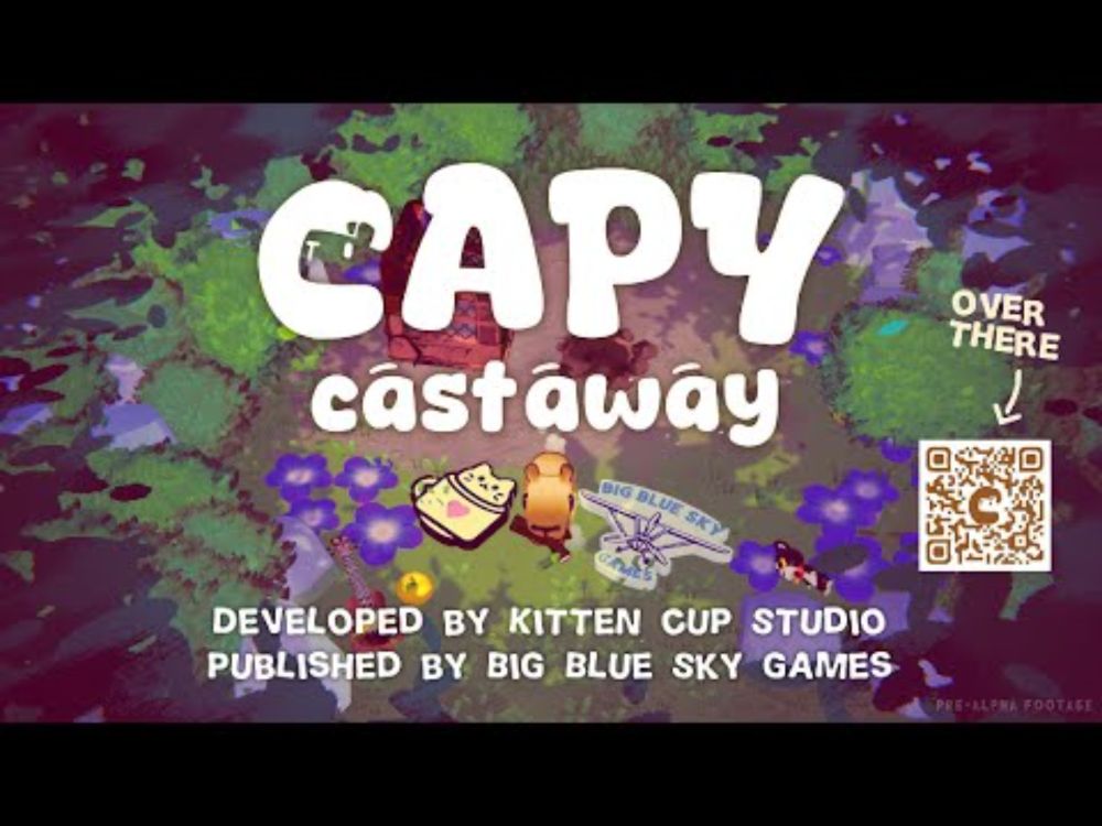Capy Castaway Wholesome Snack 2024 Teaser