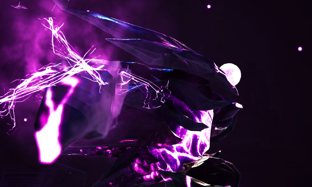 A screenshot from the video game GigaBash developed by Passion Republic Games.

Zyva, a rock kaiju that glows with an unknown energy, stands against a dark background, highlighting the energy that flows through it.