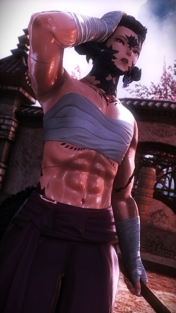 fuck, dude. I mean just LOOK at her. the abs? the arms?? the fucking EYES??? How the fuck is anyone supposed to look at that and NOT go insane over her