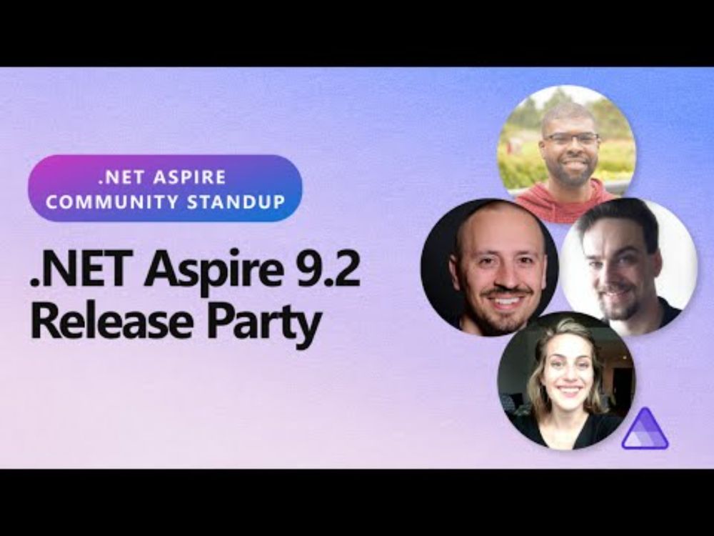 .NET Aspire Community Standup - .NET Aspire 9.2 Release Party