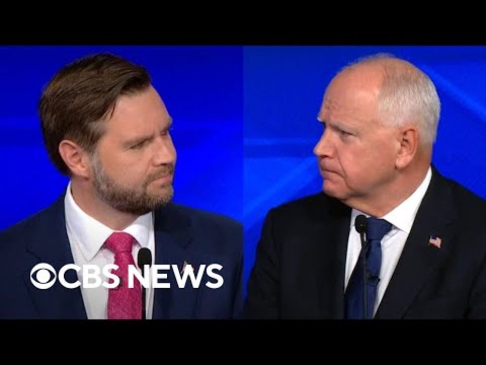 JD Vance, Tim Walz address Helene, climate change, energy during VP debate