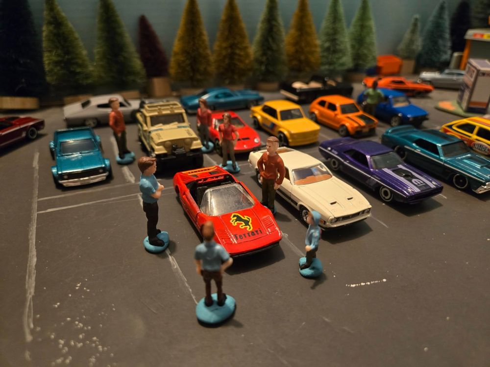 I'd decided to add in My Cheap Diecast Ferrari GTB 308 Casting since Ferrari introduced the GTB 308 in 1976 Before it would Later become the Main Car in the 1980's TV Series Megnum P.I.