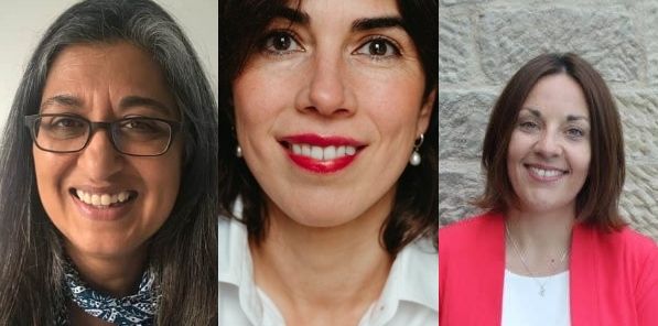 The speakers from left to right: Satwat Rehman, Carmen Martinez and Kezia Dugdale.