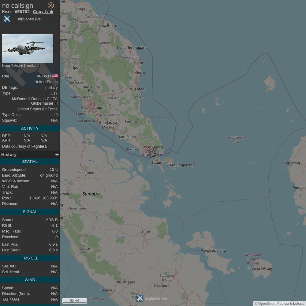 Aircraft screenshot
