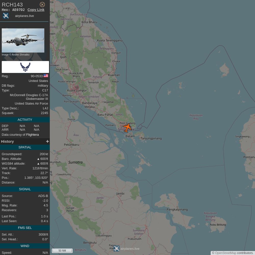 Aircraft screenshot