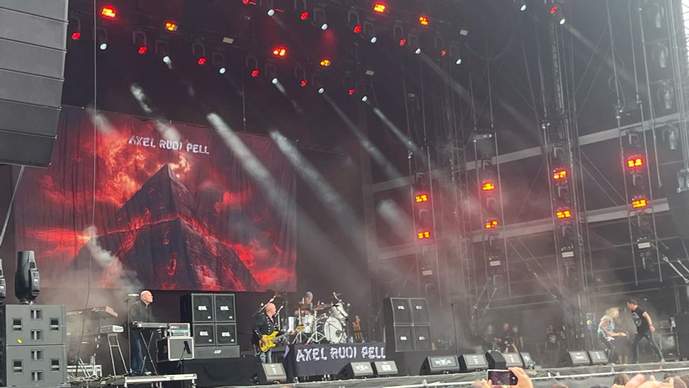 „Axel Rudi Pell“ auf der Faster-Stage