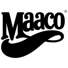 The old logo for Maaco, the chain of car repair shops. If this means anything to you, you hear this logo with someone saying 