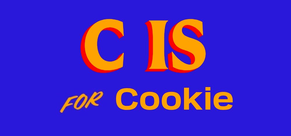 A sign that says "C Is for Cookie" In the Zohran Mamdani campaign sign text