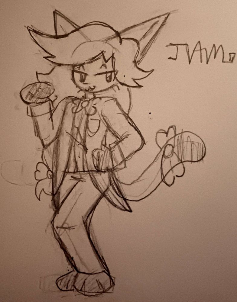 A rather dapper Mittens Wichien from Purrfect Apawcalypse