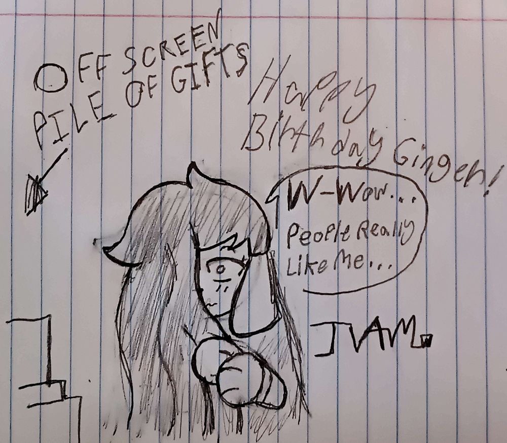 It's Ginger Claret's Birthday from this hit game Purrfect Apawcalypse lel