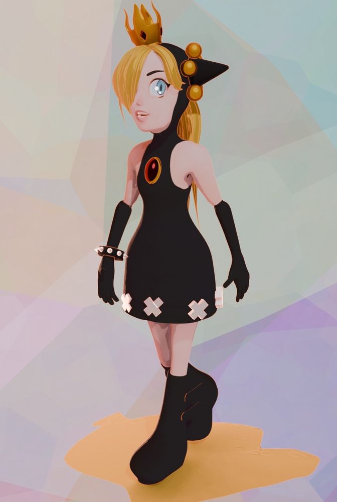 A still 3d image of wapeach
