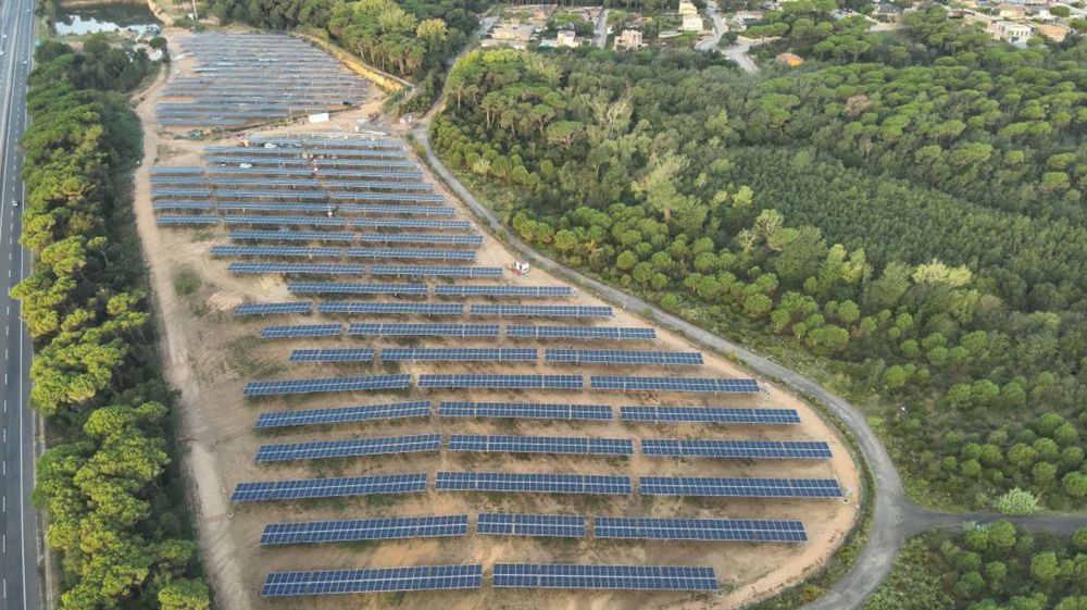 Així seran els dos primers parcs solars sobre terreny de L'Energètica pública