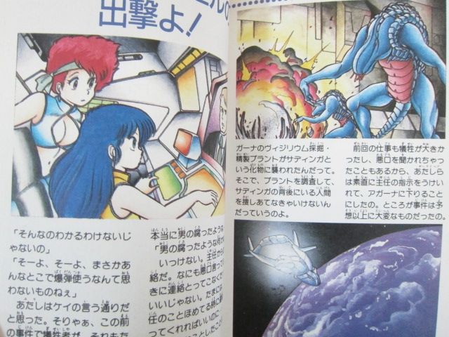 Picture of the guide book in japanese