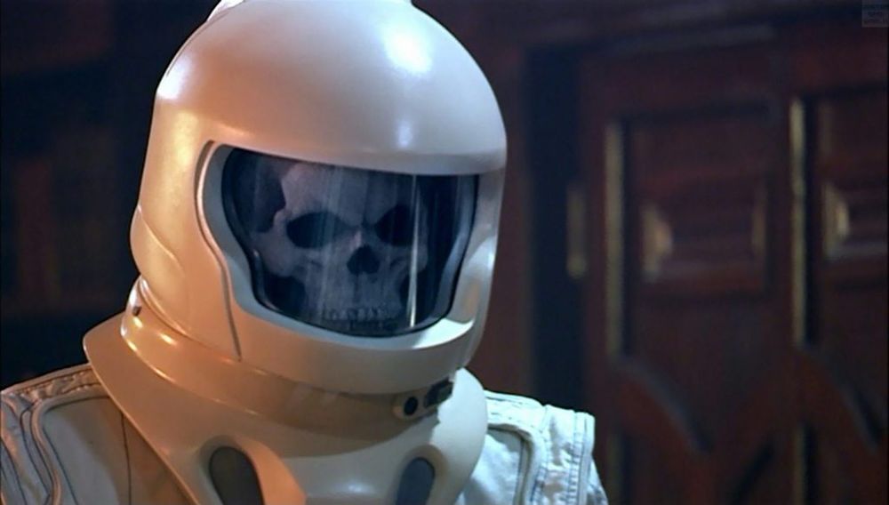 The Vash Narada consume the flesh of this poor fellow and then inhabit his spacesuit to claim more victims.