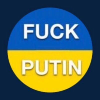 Eye-catching blue and yellow logo with the words 
