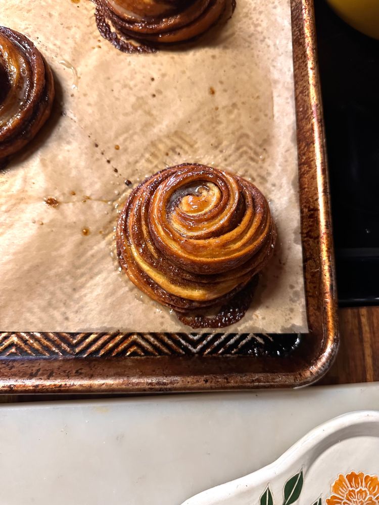 Sourdough cinnamon roll