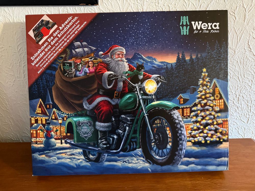 2025 Wera Tools advent calendar. 
